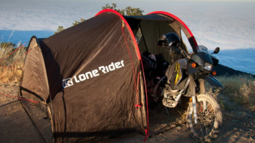 Motorrad Camping